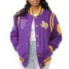 Prairie view am panthers collegiate luxe full snap jacket