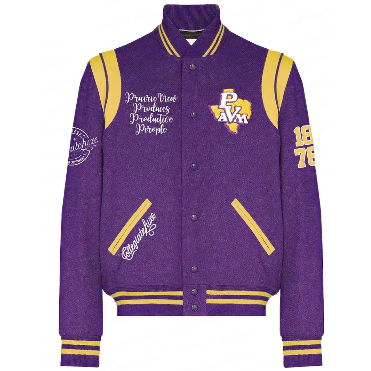Prairie view am panthers varsity jacket