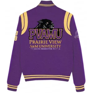 Prairie view am panthers wool varsity jacket