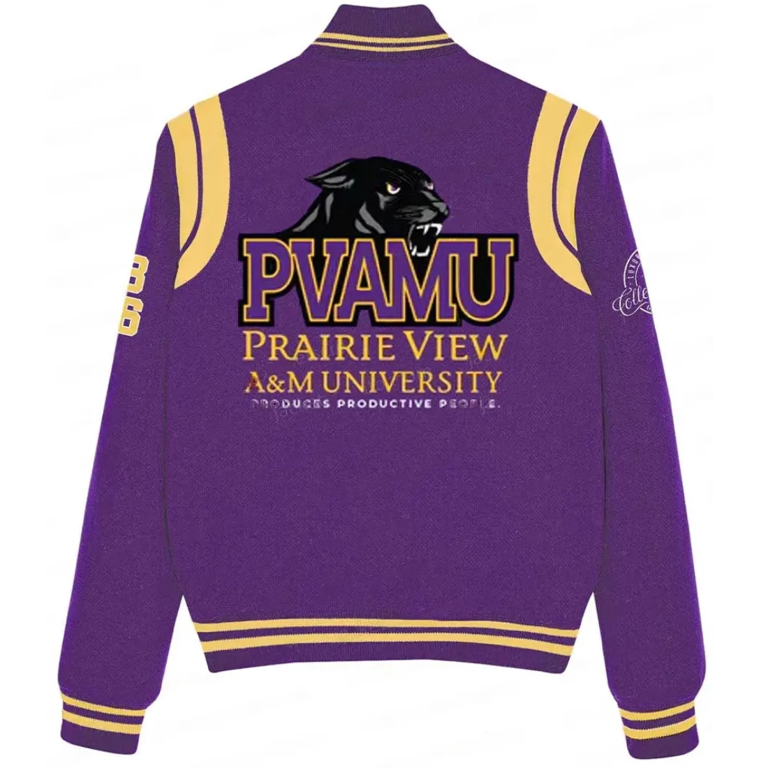 Prairie view am panthers wool varsity jacket