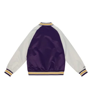 Primetime lightweight satin jacket los angeles lakers 1