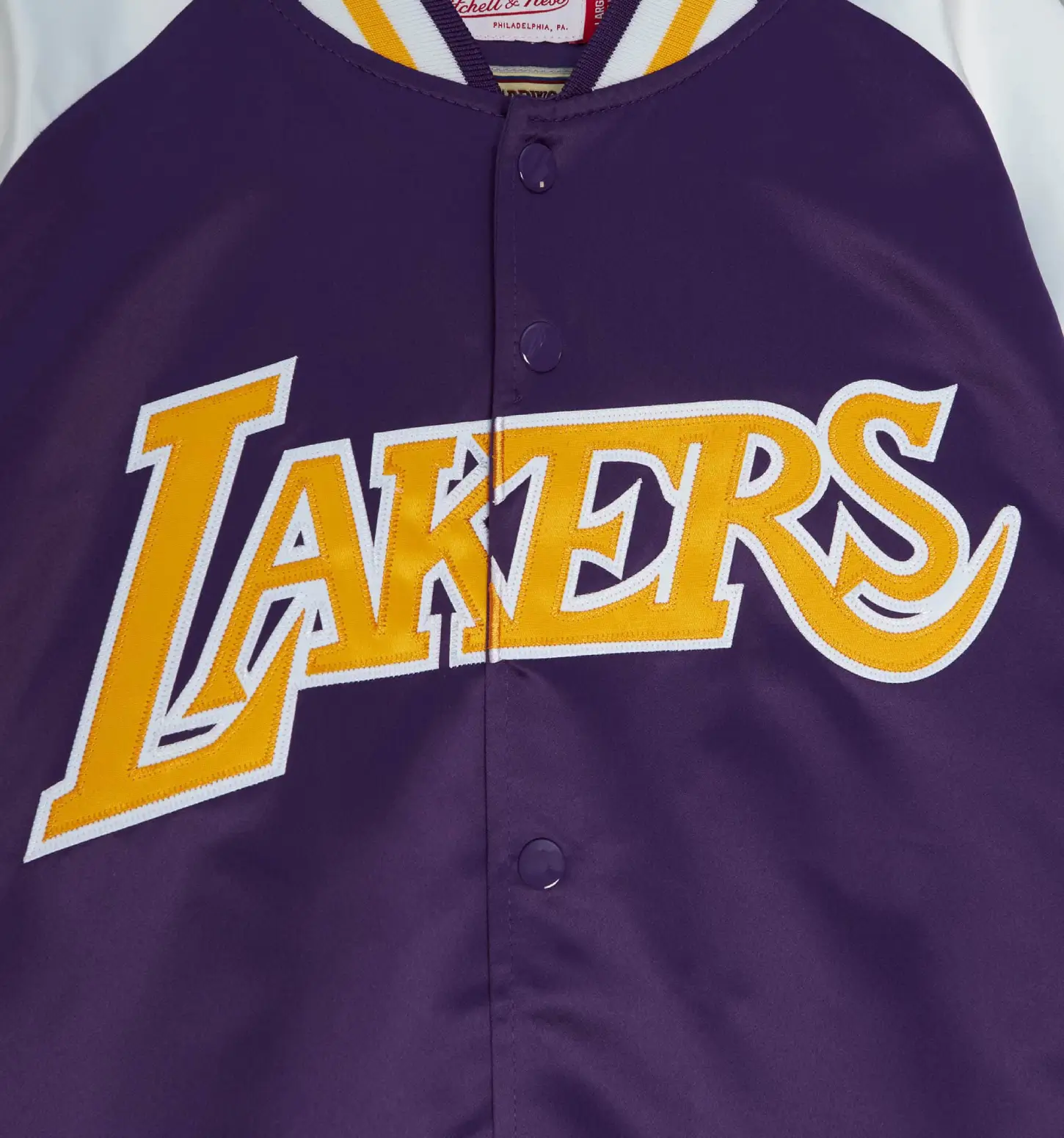 Primetime lightweight satin jacket los angeles lakers 2