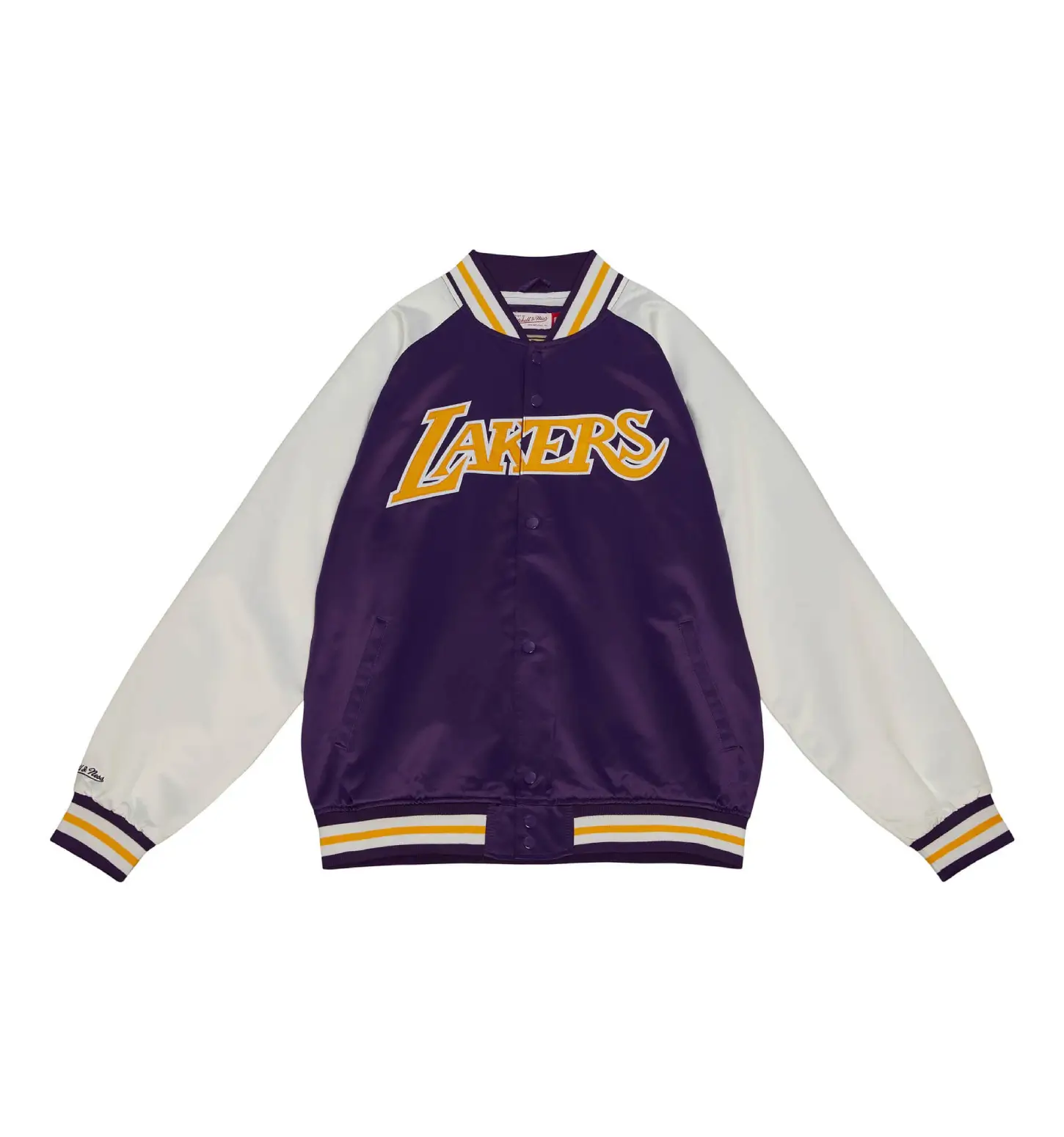 Primetime lightweight satin jacket los angeles lakers