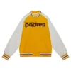 Primetime lightweight satin jacket san diego padres 1
