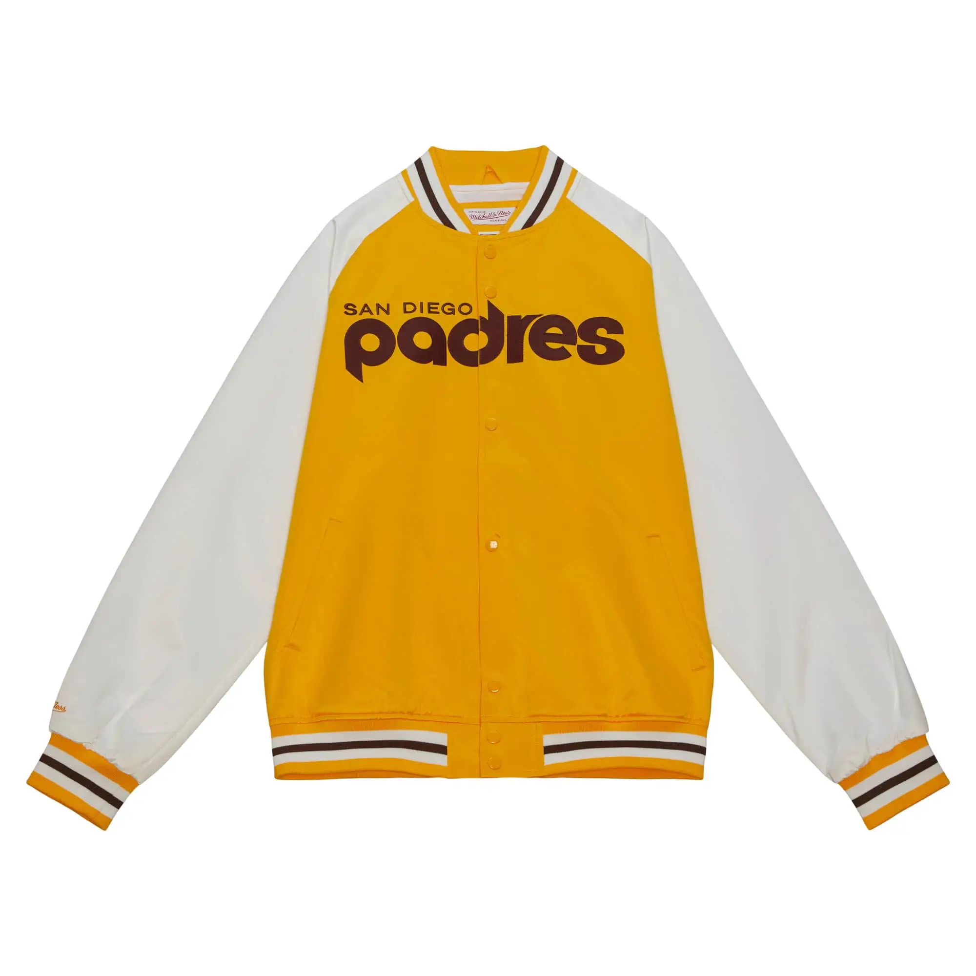 Primetime lightweight satin jacket san diego padres 1