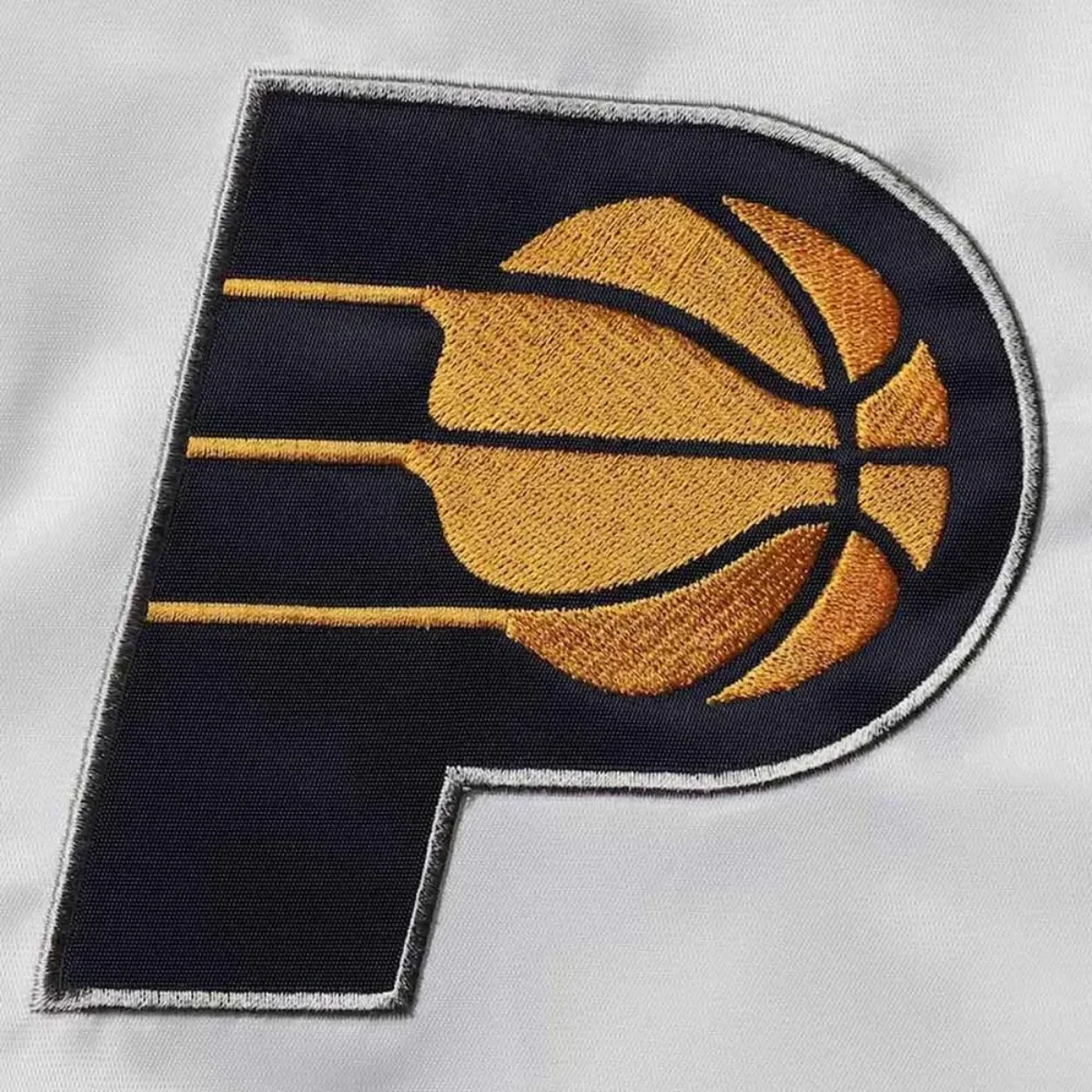 Renegade indiana pacers satin varsity jacket