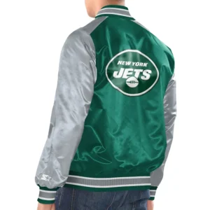 Renegade ny jets green and gray jacket