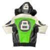 Robert phillipe lime green 8 ball jacket 01