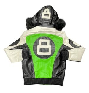 Robert phillipe lime green 8 ball jacket 01