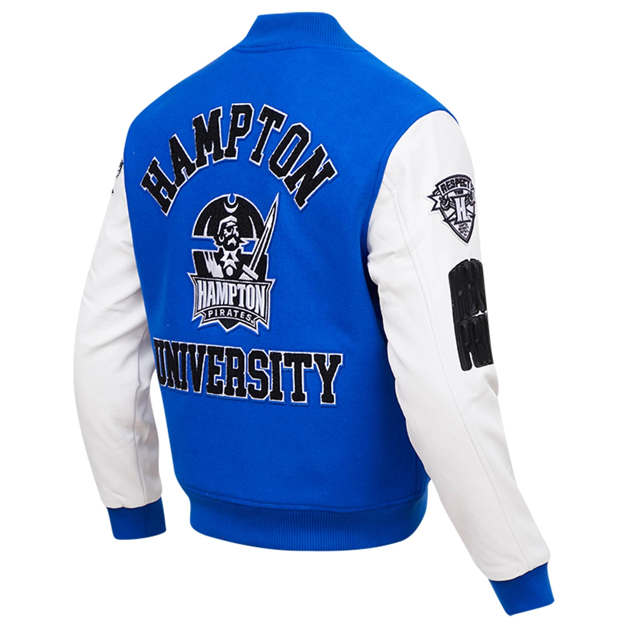Royal hampton pirates classic wool leather jacket