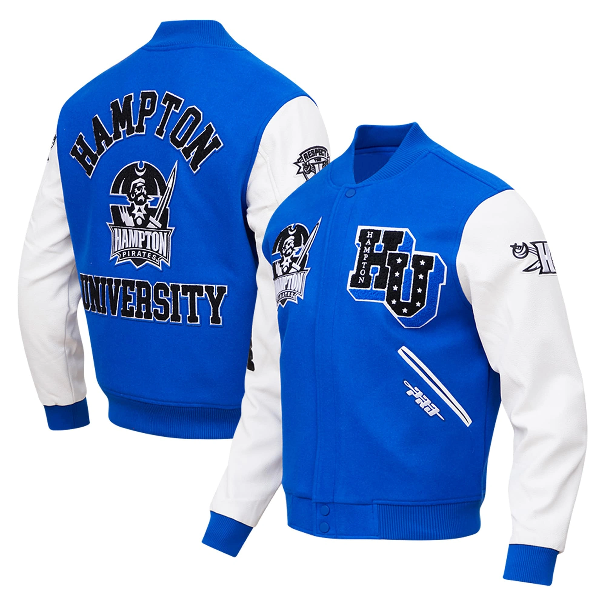 Royal hampton pirates classic wool varsity jacket