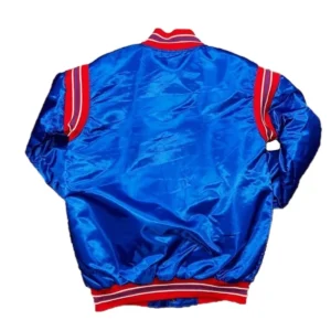 Sacramento kings 90s vintage blue varsity jacket