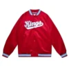 Sacramento kings lightweight satin jacket
