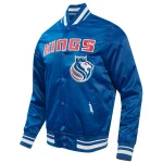 Sacramento Kings City Edition Blue Satin Jacket