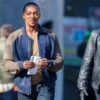 Sam wilson the falcon and the winter soldier blue varsity jacket