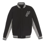 San Antonio Spurs Accent Black Wool Jacket