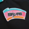 San antonio spurs cooperstown full snap satin varsity jacket 1