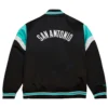 San antonio spurs cooperstown full snap satin varsity jacket 2