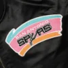 San antonio spurs flight black satin jacket
