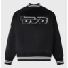 San antonio spurs full snap satin varsity black jacket