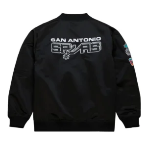 San antonio spurs vintage black bomber jacket