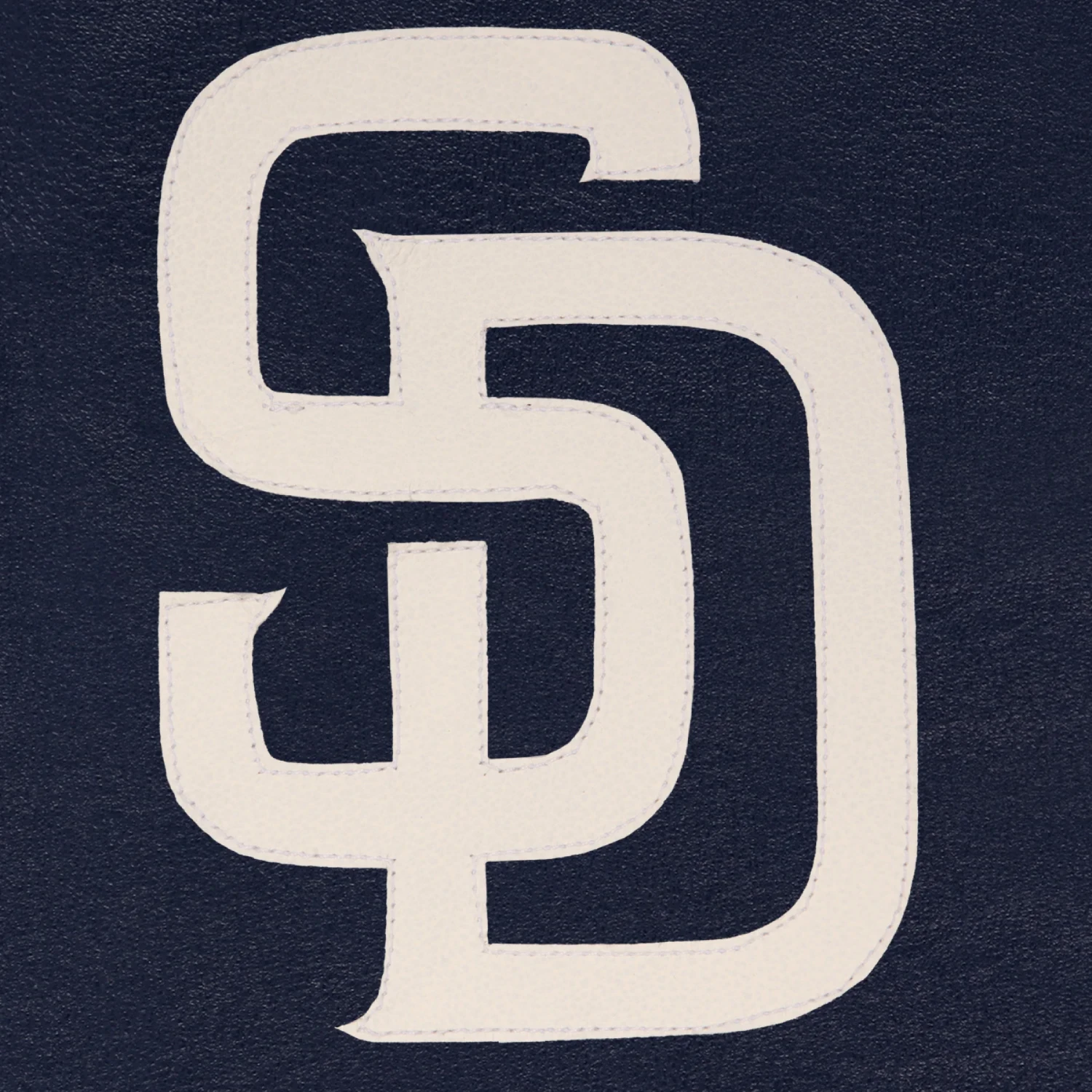 San diego padres real leather varsity jacket navy 3