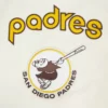 San diego padres retro classic womens wool leather varsity jacket white black 6