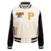 San diego padres script tail rib wool leather varsity whiteblack 5
