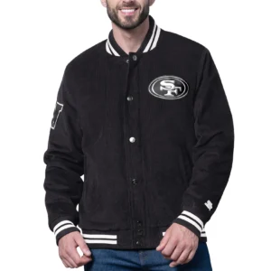 San francisco 49ers blackout corduroy jacket