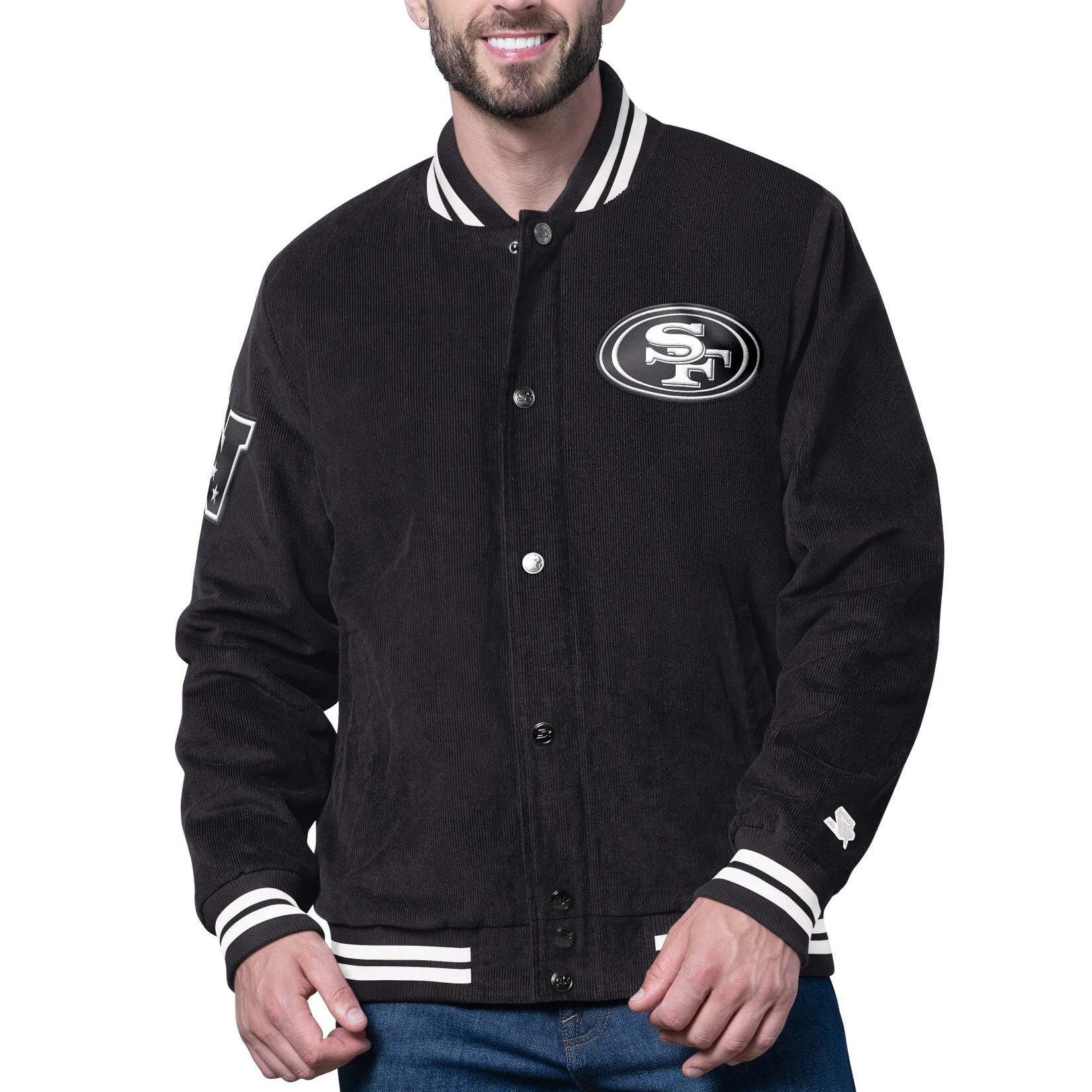 San francisco 49ers blackout corduroy jacket