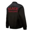 San francisco 49ers bomber full zip satin jacket