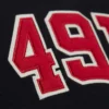 San francisco 49ers courtside hooded 49 logo