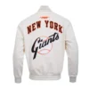 San francisco 49ers game day cream cotton jacket