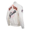 San francisco 49ers game day cream jacket