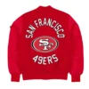 San francisco 49ers ma 1 historic varsity jacket