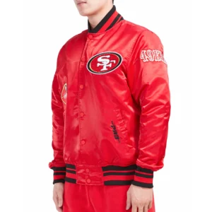 San francisco 49ers old english rib satin jacket red 1 scaled 1