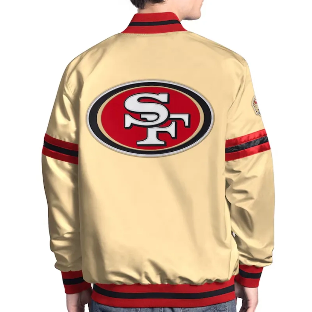 San francisco 49ers scout satin jacket