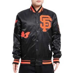 San francisco giants old english full snap satin varsity jacket black processed 1