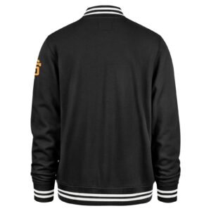 San francisco giants pack pro camden full zip track varsity jacket black 1