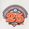 San francisco giants retro classic womens full span satin varsity jacket white 9