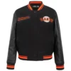 San francisco giants script tail womens wool leather varsity jacket 2