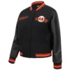 San francisco giants script tail womens wool leather varsity jacket 3