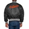 San francisco giants x new era ma 1 bomber varsity jacket black 2 1