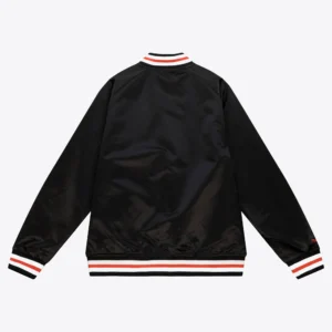 San jose earthquakes lightweight satin jacket