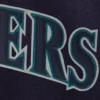 Seattle mariners handcrafted logo wool jacket navy 4