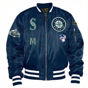 Seattle mariners ma 1 navy jacket