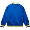 Seattle mariners raglan full snap satin varsity jacket 1