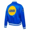 Seattle mariners retro classic womens satin varsity jacket blue 4