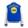 Seattle mariners retro classic womens wool leather varsity jacket blue white 14