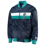 Seattle Mariners The Ambassador Navy Satin Jacket